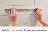 BARRA MURAL 50cm WALLSTORIS HANSGROHE